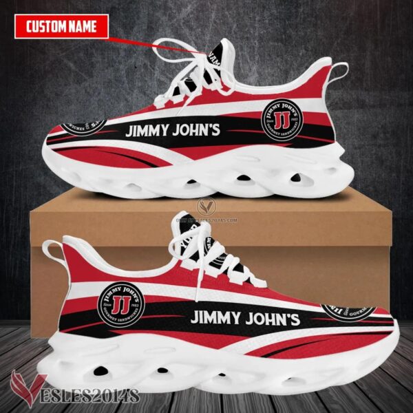Personalized Jimmy John's Logo Custom Shoes Style 1, Best Running Shoes For Fans - Vesles2014S 1