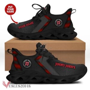 Personalized Jimmy John's Logo Custom Shoes Style 2, Best Running Shoes For Fans - Vesles2014S