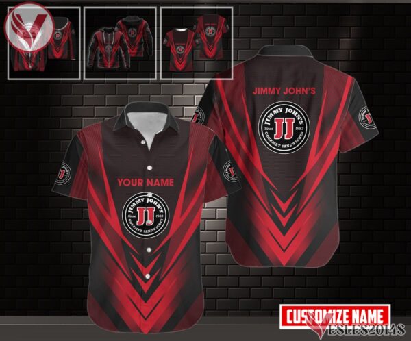 Personalized Jimmy John's Uniform Custom Clothes Style 12, Unique Gifts For Employee - Vesles2014s