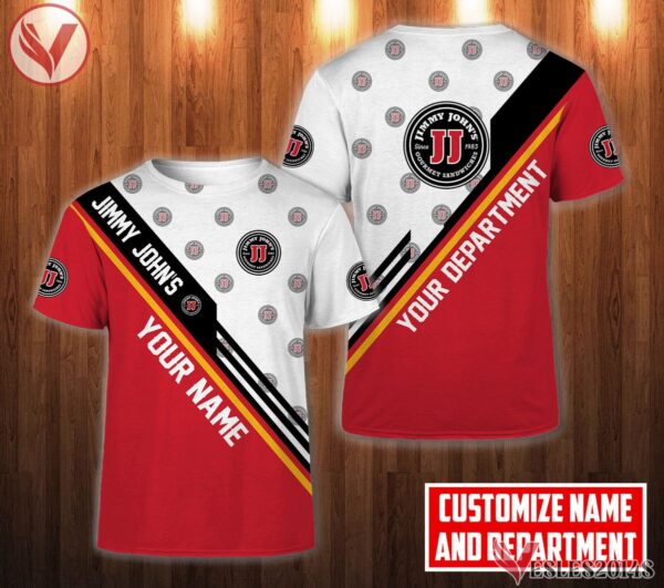 Personalized Jimmy John's Uniform Custom Clothes Style 8, Unique Gifts For Employee - Vesles2014s 3