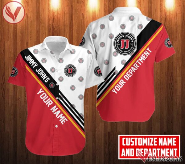 Personalized Jimmy John's Uniform Custom Clothes Style 8, Unique Gifts For Employee - Vesles2014s