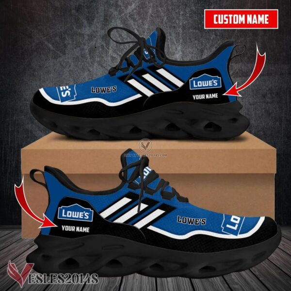 Personalized Lowe's Logo Custom Shoes, Best Running Shoes For Fans - Vesles2014S