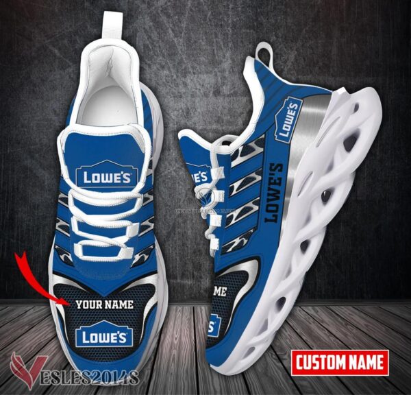 Personalized Lowe's Logo Custom Shoes Style 1, Best Running Shoes For Fans - Vesles2014S 1