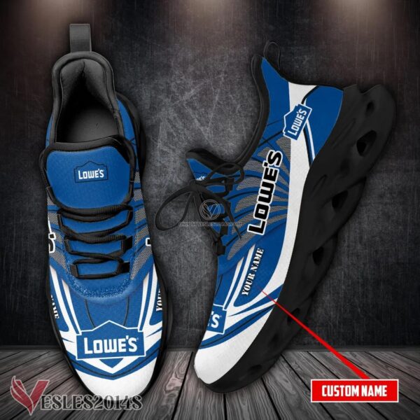 Personalized Lowe's Logo Custom Shoes Style 6, Best Running Shoes For Fans - Vesles2014S