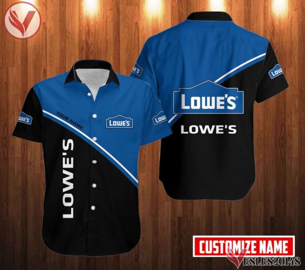 Personalized Lowe's Uniform Custom Clothes Style 13, Unique Gifts For Employee - Vesles2014s