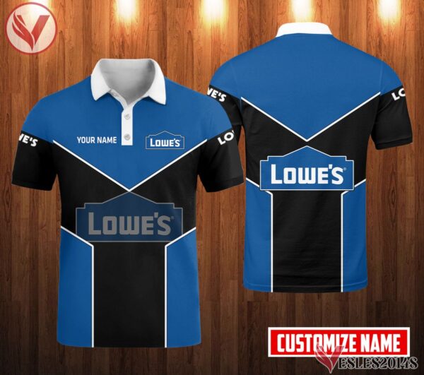 Personalized Lowe's Uniform Custom Clothes Style 14, Unique Gifts For Employee - Vesles2014s 2