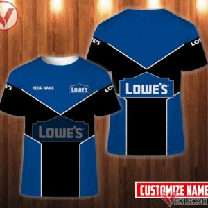 Personalized Lowe's Uniform Custom Clothes Style 14, Unique Gifts For Employee - Vesles2014s 3