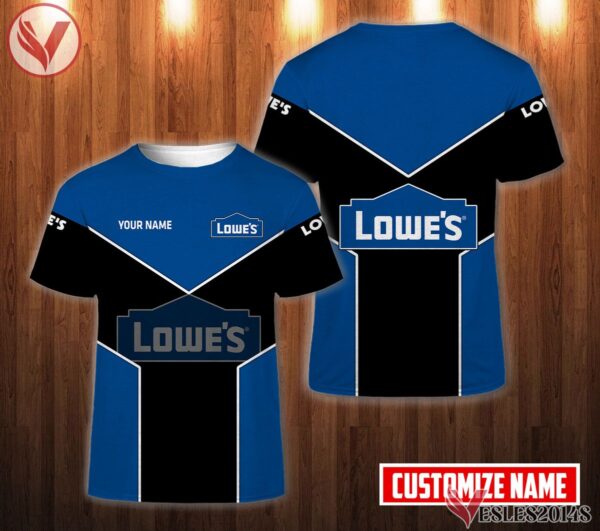 Personalized Lowe's Uniform Custom Clothes Style 14, Unique Gifts For Employee - Vesles2014s 3