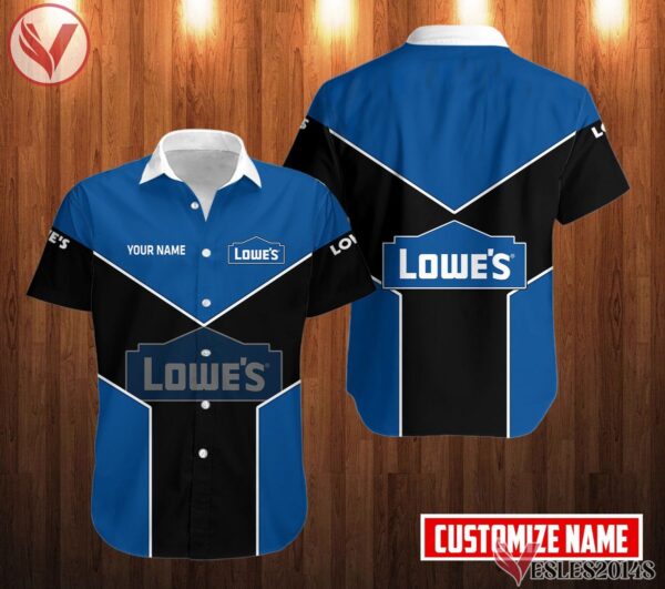 Personalized Lowe's Uniform Custom Clothes Style 14, Unique Gifts For Employee - Vesles2014s