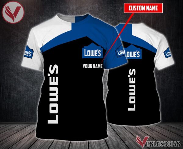 Personalized Lowe's Uniform Custom Clothes Style 22, Unique Gifts For Employee - Vesles2014s 1