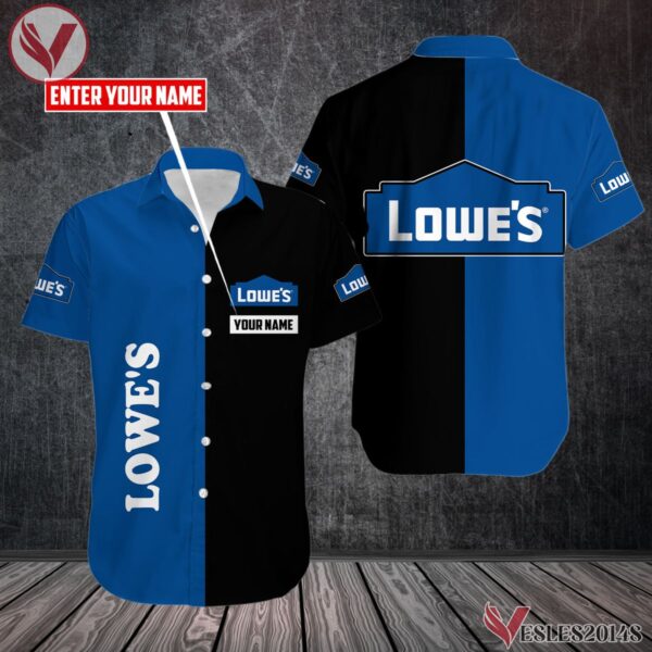 Personalized Lowe's Uniform Custom Clothes Style 3, Unique Gifts For Employee - Vesles2014s 2