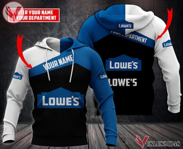 Personalized Lowe's Uniform Custom Clothes Style 4, Unique Gifts For Employee - Vesles2014s 1