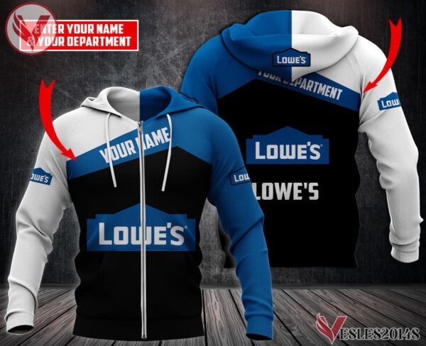 Personalized Lowe's Uniform Custom Clothes Style 4, Unique Gifts For Employee - Vesles2014s 2