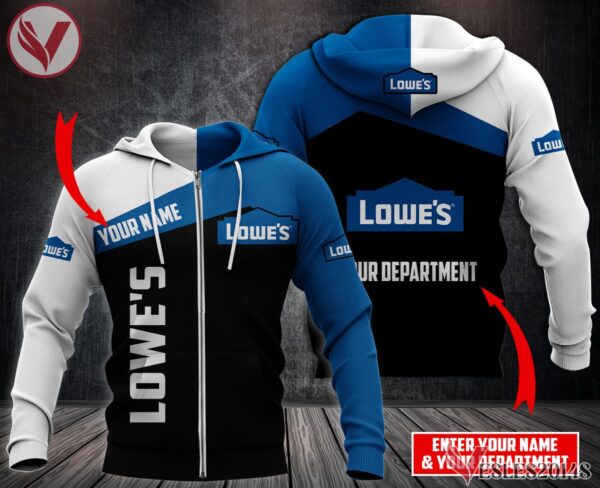 Personalized Lowe's Uniform Custom Clothes Style 5, Unique Gifts For Employee - Vesles2014s 2