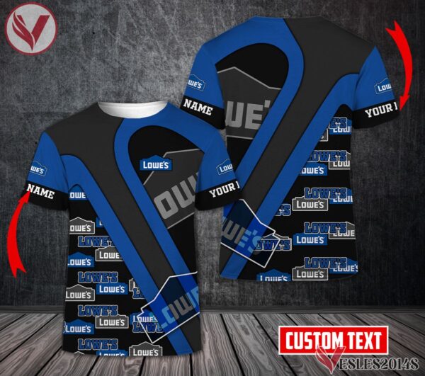 Personalized Lowe's Uniform Custom Clothes Style 7, Unique Gifts For Employee - Vesles2014s 2