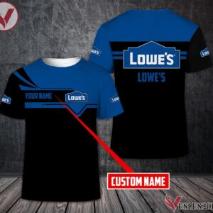 Personalized Lowe's Uniform Custom Clothes Style 9, Unique Gifts For Employee - Vesles2014s 2