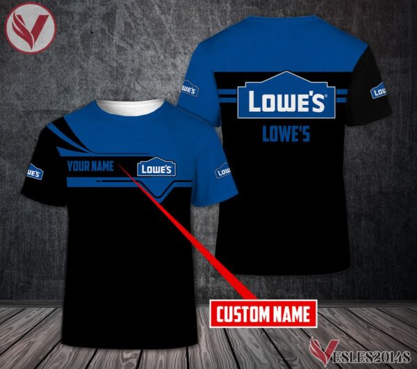 Personalized Lowe's Uniform Custom Clothes Style 9, Unique Gifts For Employee - Vesles2014s 2