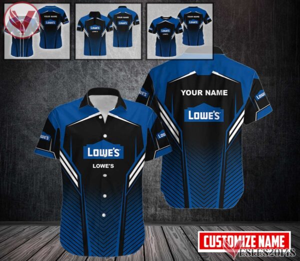 Personalized Lowe's Uniform Custom Clothes, Unique Gifts For Employee - Vesles2014s 3
