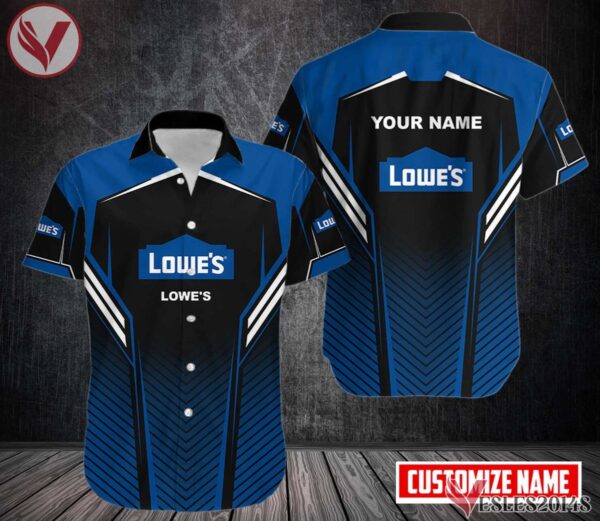 Personalized Lowe's Uniform Custom Clothes, Unique Gifts For Employee - Vesles2014s