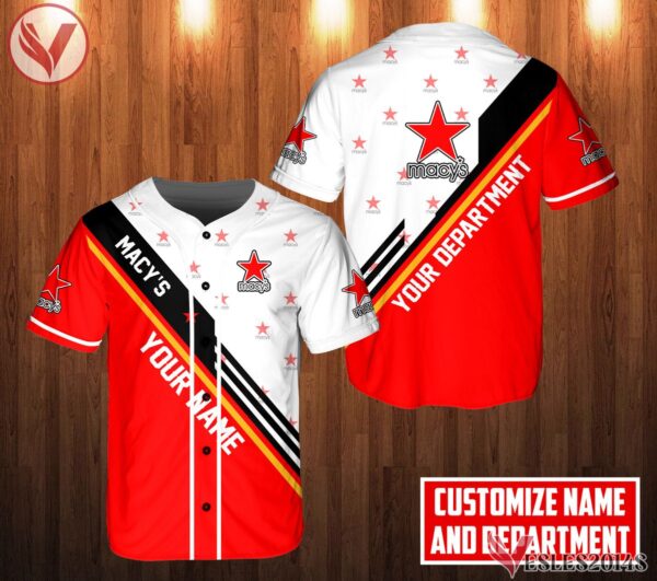 Personalized Macy's Uniform Custom Clothes, Unique Gifts For Employee - Vesles2014s 1