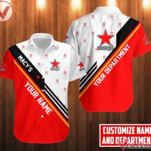 Personalized Macy's Uniform Custom Clothes, Unique Gifts For Employee - Vesles2014s