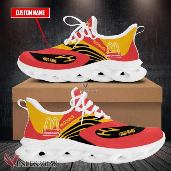 Personalized Mcdonald's Logo Custom Shoes, Best Running Shoes For Fans - Vesles2014S 1