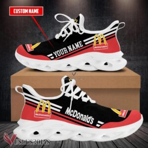 Personalized Mcdonald's Logo Custom Shoes Style 1, Best Running Shoes For Fans - Vesles2014S 1