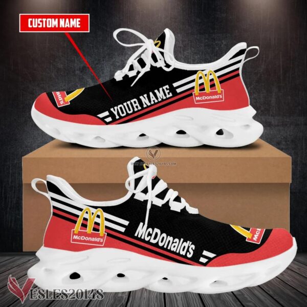 Personalized Mcdonald's Logo Custom Shoes Style 1, Best Running Shoes For Fans - Vesles2014S 1