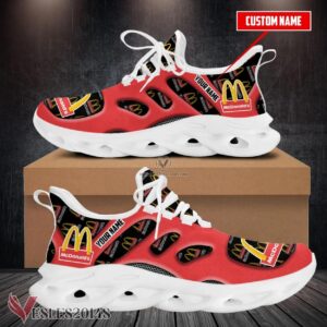 Personalized Mcdonald's Logo Custom Shoes Style 2, Best Running Shoes For Fans - Vesles2014S 1