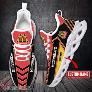 Personalized Mcdonald's Logo Custom Shoes Style 3, Best Running Shoes For Fans - Vesles2014S 2