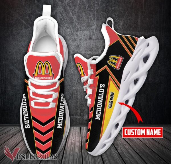 Personalized Mcdonald's Logo Custom Shoes Style 3, Best Running Shoes For Fans - Vesles2014S 2