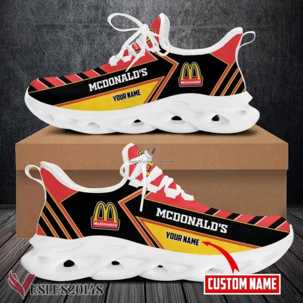 Personalized Mcdonald's Logo Custom Shoes Style 3, Best Running Shoes For Fans - Vesles2014S 3