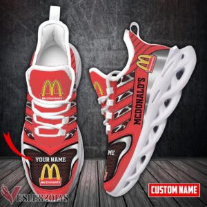 Personalized Mcdonald's Logo Custom Shoes Style 5, Best Running Shoes For Fans - Vesles2014S 1