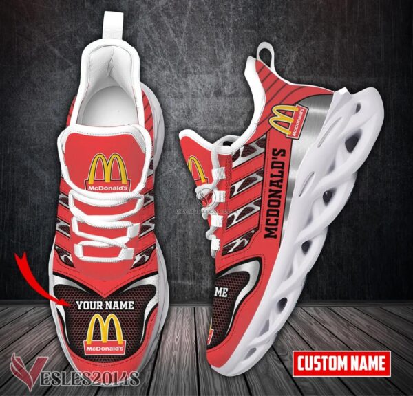 Personalized Mcdonald's Logo Custom Shoes Style 5, Best Running Shoes For Fans - Vesles2014S 1