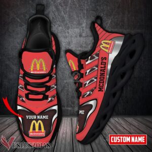 Personalized Mcdonald's Logo Custom Shoes Style 5, Best Running Shoes For Fans - Vesles2014S