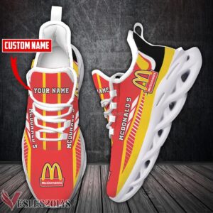 Personalized Mcdonald's Logo Custom Shoes Style 6, Best Running Shoes For Fans - Vesles2014S 1
