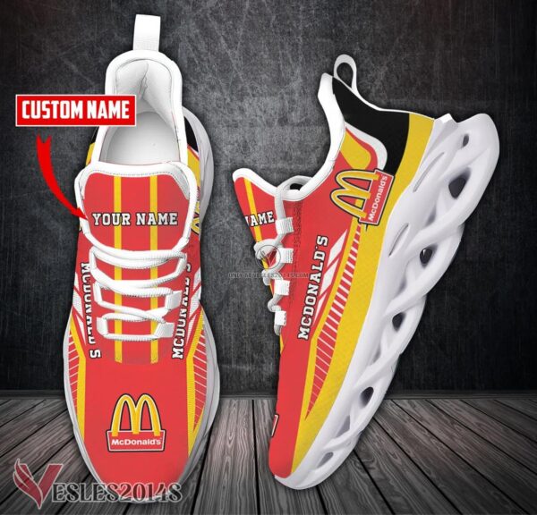 Personalized Mcdonald's Logo Custom Shoes Style 6, Best Running Shoes For Fans - Vesles2014S 1