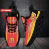 Personalized Mcdonald's Logo Custom Shoes Style 6, Best Running Shoes For Fans - Vesles2014S