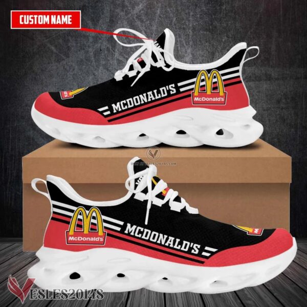 Personalized Mcdonald's Logo Custom Shoes Style 7, Best Running Shoes For Fans - Vesles2014S 1