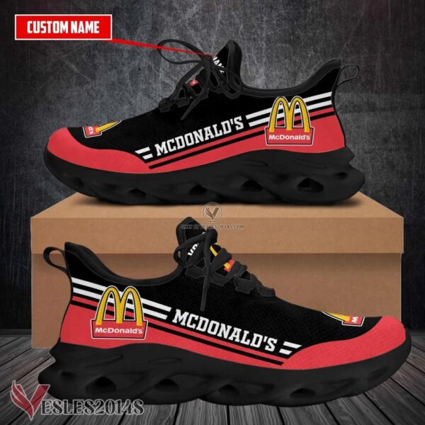 Personalized Mcdonald's Logo Custom Shoes Style 7, Best Running Shoes For Fans - Vesles2014S