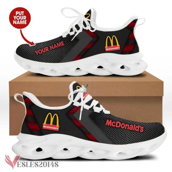 Personalized Mcdonald's Logo Custom Shoes Style 8, Best Running Shoes For Fans - Vesles2014S 1