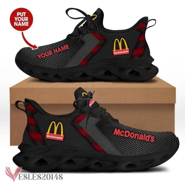 Personalized Mcdonald's Logo Custom Shoes Style 8, Best Running Shoes For Fans - Vesles2014S