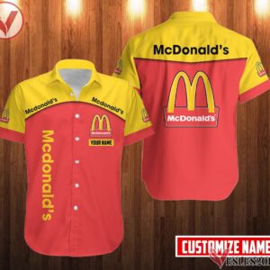 Personalized Mcdonald's Uniform Custom Clothes Style 20, Unique Gifts For Employee - Vesles2014s