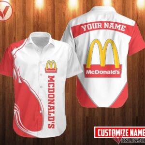 Personalized Mcdonald's Uniform Custom Clothes Style 21, Unique Gifts For Employee - Vesles2014s
