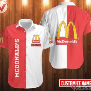Personalized Mcdonald's Uniform Custom Clothes Style 24, Unique Gifts For Employee - Vesles2014s