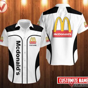 Personalized Mcdonald's Uniform Custom Clothes Style 25, Unique Gifts For Employee - Vesles2014s