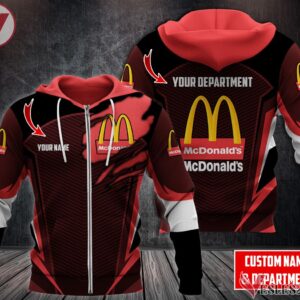 Personalized Mcdonald's Uniform Custom Clothes Style 38, Unique Gifts For Employee - Vesles2014s 1