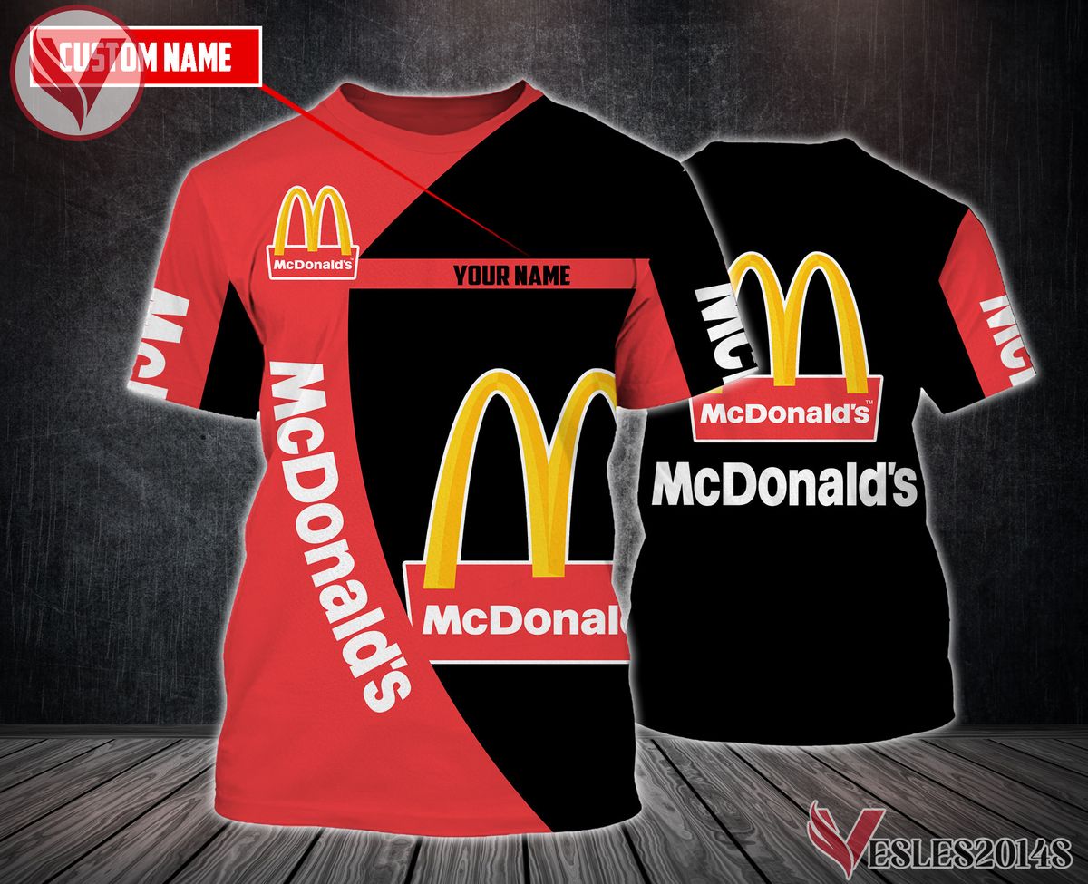 Personalized Mcdonald's Uniform Custom Clothes Style 50, Unique Gifts For Employee - Vesles2014s 2
