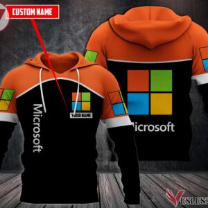 Personalized Microsoft Uniform Custom Clothes, Unique Gifts For Employee - Vesles2014s 1