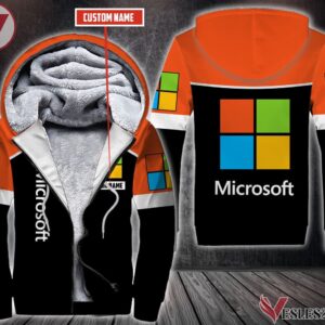 Personalized Microsoft Uniform Custom Clothes, Unique Gifts For Employee - Vesles2014s